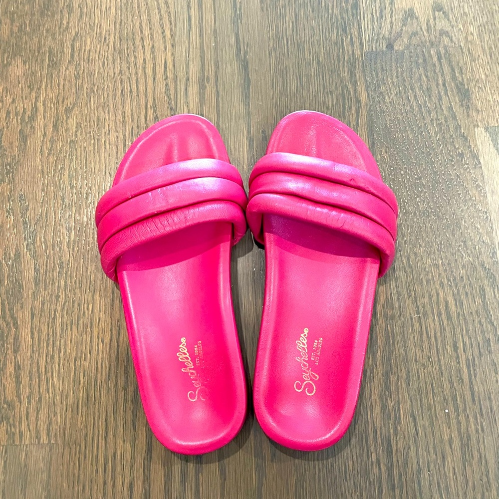 EUC Seychelles Flat Sandals